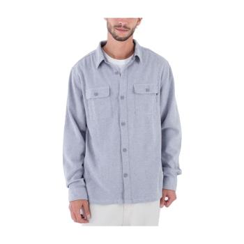 Hurley  SANTA CRUZ TWILL FLANNEL  Bundy Šedá