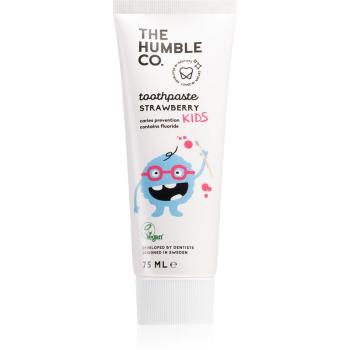 The Humble Co. Natural Toothpaste Kids prírodná zubná pasta pre deti s jahodovou príchuťou 75 ml