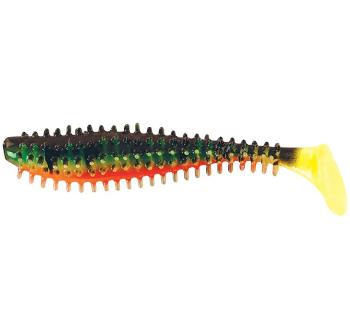 Fox rage gumová nástraha spikey shads ultra uv firetiger - 12 cm