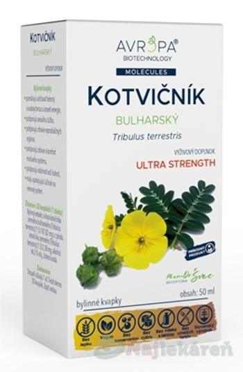 AVROPA Kotvičník Bulharský bylinné kvapky 50 ml