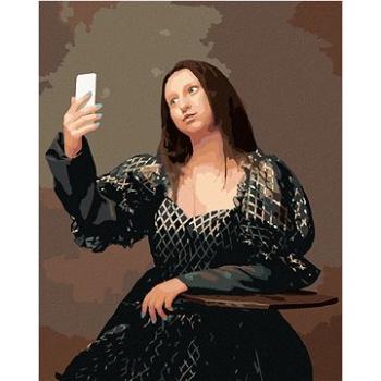 Maľovanie podľa čísel – Mona Lisa selfie (HRAbz33494nad)