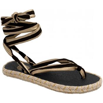 Nalho  Sandále BKGO KARABI SANDAL METALLIC W  Čierna