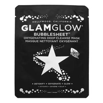 Glamglow Bubblesheet Mask plátienková maska pre zjednotenú a rozjasnenú pleť