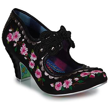 Irregular Choice  Lodičky CHERRY BLOSSOMING  Čierna