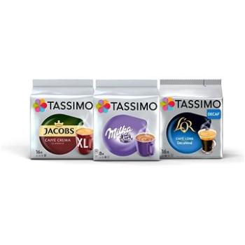 Tassimo PACK Alza II – Crema XL, Milka, Decaf (A000016724)