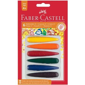 Faber-Castell Plastové pastelky, 6 farieb (4005401204046)