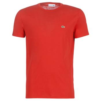 Lacoste  TH6709  Tričká s krátkym rukávom Červená