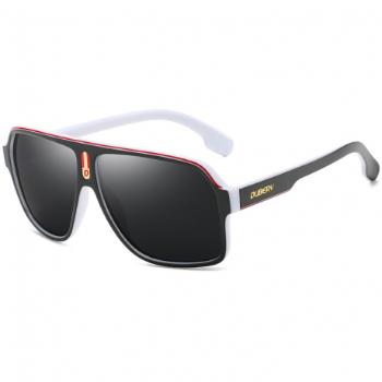 DUBERY Alpine 7 slnečné okuliare, White Black / Black (GDB001C07)