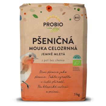 PROBIO Múka pšeničná celozrnná jemne mletá BIO 1 kg