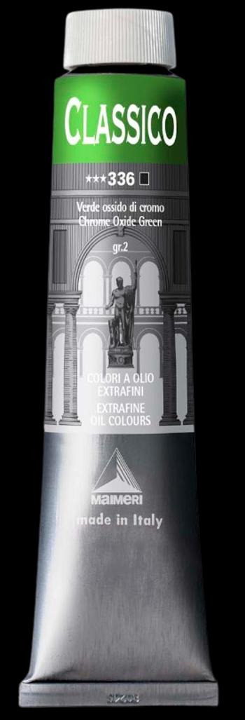 MAIMERI CLASSICO - Extra jemné olejové farby 336 - chrome oxide green, 0,2 L