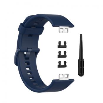 Huawei Watch Fit Silicone remienok, Dark Blue