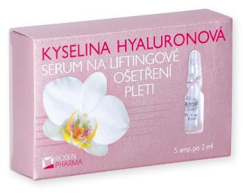 Rosen Pharma ROSEN KYSELINA HYALURÓNOVÁ - SÉRUM na liftingové ošetrenie pleti ampuly 5x2 ml 5 x 2 ml