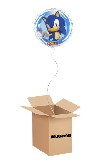 Balónový box - Sonic kruh 45 cm