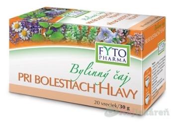 FYTO Bylinný čaj PRI BOLESTIACH HLAVY, 20x1,5g