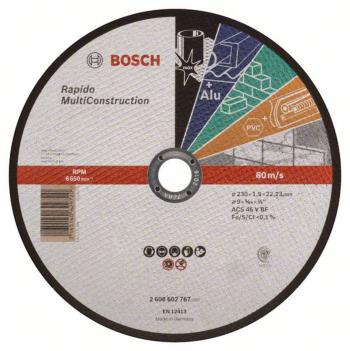 Bosch Accessories 2608602767 2608602767 rezný kotúč rovný  230 mm 22.23 mm 1 ks
