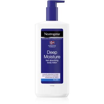 Neutrogena Norwegian Formula® Deep Moisture hĺbkovo hydratačné telové mlieko pre suchú pokožku 400 ml