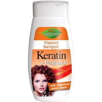 BIONE COSMETICS Bio Keratin a Panthenol Regeneračný výživný šampón 260 ml (8595061606657)