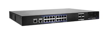 ABUS  19" sieťový switch 16 portů  funkcia PoE