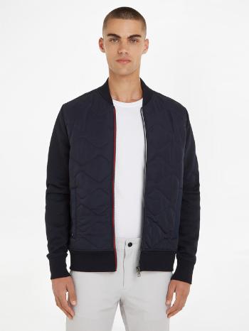 Tommy Hilfiger Mix Media Bomber Bunda Modrá