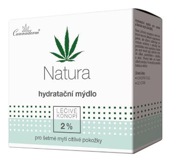 Cannaderm NATURA hydratačné mydlo citlivá pokožka 100 g