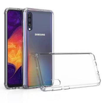 SHOCK Extra odolný kryt Samsung Galaxy A50  priehľadný