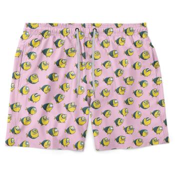 Pánske plavky short – Piraně (Veľkosť: 2XL)