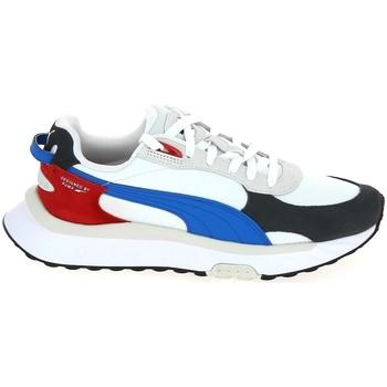 Puma  Módne tenisky Wild Rider Rollin Blanc Bleu  Biela