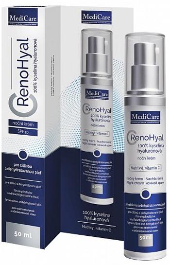 SynCare Nočný krém pre citlivú a suchú pokožku Medic are Renohyal (Night Cream) 50 ml