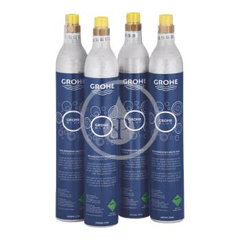 GROHE - Náhradní díly Karbonizačná fľaša CO2 425 g, 4 ks 40422000