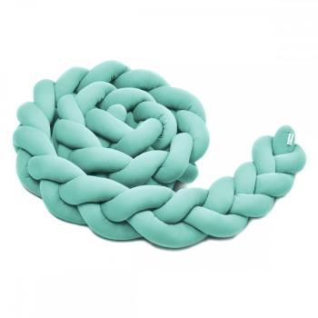 Copánkový mantinel 360 cm - mätový Mint Bed snake