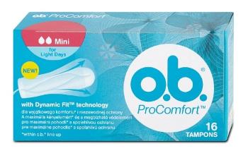 O.b. ProComfort Mini hygienické tampóny 16 ks