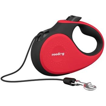 Reedog Senza Premium samonavíjacie vodidlo M 20 kg/5 m lanko/červené (8596067305193)