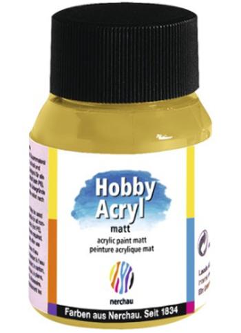 NERCHAU Hobby Akryl MAT/METALLIC- neónová/metalická akrylová farba 59 ml metalická zlatá 362802