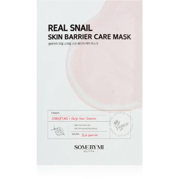 Some By Mi Clinical Solution Snail Skin Barrier Care Mask posilňujúca plátienková maska pre regeneráciu a obnovu pleti 20 g