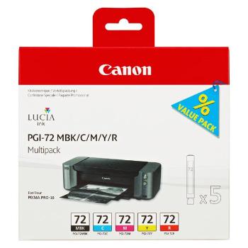 Canon PGI-72 MBK/C/M/Y/R multipack originálna cartridge