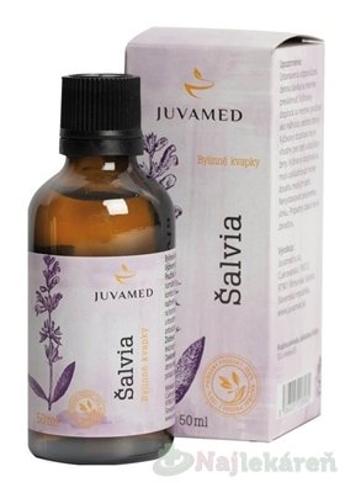 JUVAMED Šalvia bylinné kvapky 50 ml