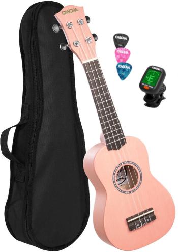 Cascha HH 3976 EN Sopránové ukulele Ružová