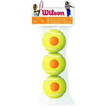 Wilson STARTER ORANGE TBALL 3 PACK (883813357925)