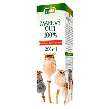 VIRDE Makový olej 100% 200 ml