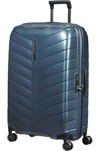 Samsonite Skořepinový cestovní kufr Attrix L 97 l - modrá