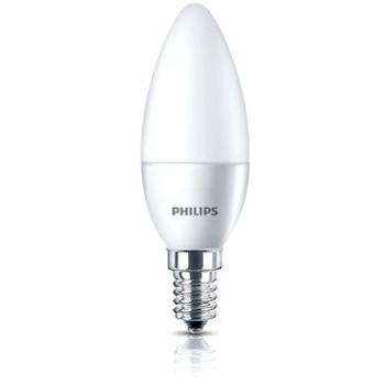 Philips LED Sviečka 4 – 25 W, E14, 2700K, mliečna (929001157417)
