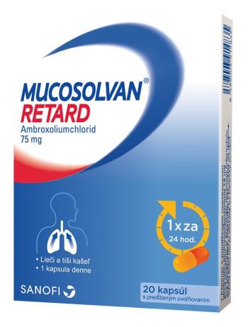 Mucosolvan retard 75 mg 20 kapsúl