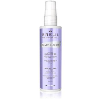 Brelil Numéro Silver Blonde Sublimeches Spray sprej na vlasy neutralizujúci žlté tóny 150 ml