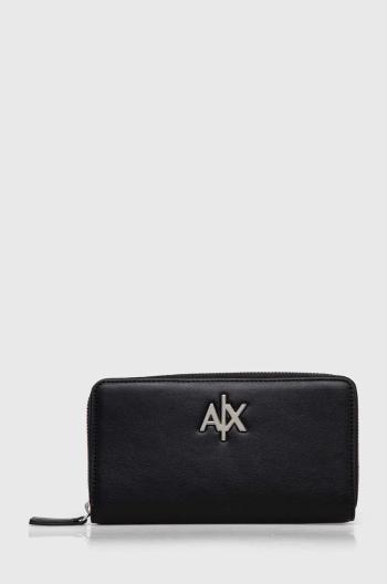 Peňaženka Armani Exchange dámska, čierna farba, 948068 4R700