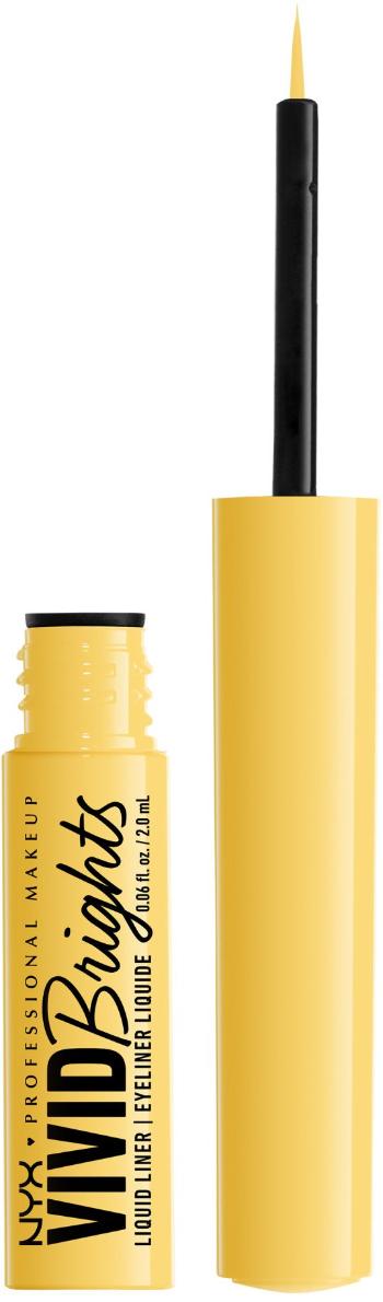 NYX PROFESSIONAL MAKEUP Vivid Bright Liquid Liner 03 Had Me At Yellow tekutá očná linka, 2 ml