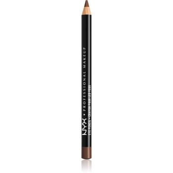 NYX Professional Makeup Eye and Eyebrow Pencil precízna ceruzka na oči odtieň Dark Brown 1.2 g