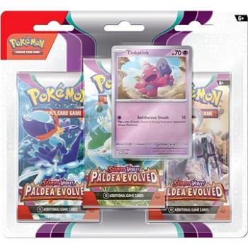 Pokémon TCG: SV02 Paldea Evolved – 3 Blister Booster (0820650853531)