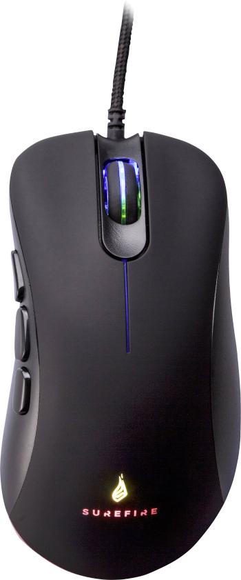 Surefire Gaming Condor Claw herná myš USB optická čierna 8 null 800 dpi, 1600 dpi, 2400 dpi, 3200 dpi, 4800 dpi, 6400 dp