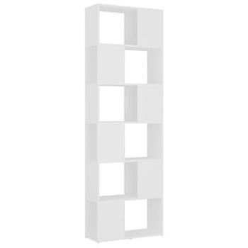 Shumee deliaca stena biela 60 × 24 × 186 cm, 809098
