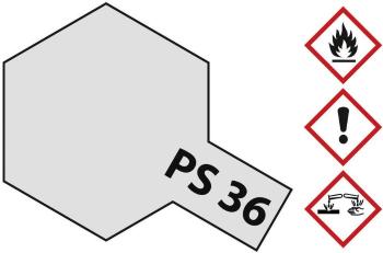 Tamiya farba Lexan strieborná (priesvitná) PS-36 nádoba so sprejom 100 ml